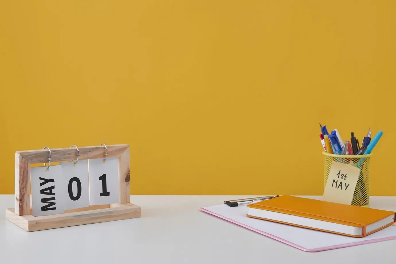 Stillleben zum Internationalen Tag der Arbeit